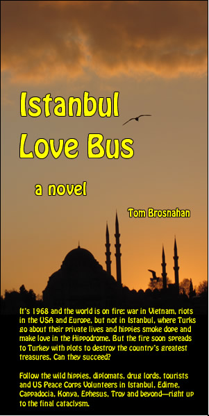 Istanbul Love Bus & the A-Bomb Surprise, a novel by Tom Brosnahan